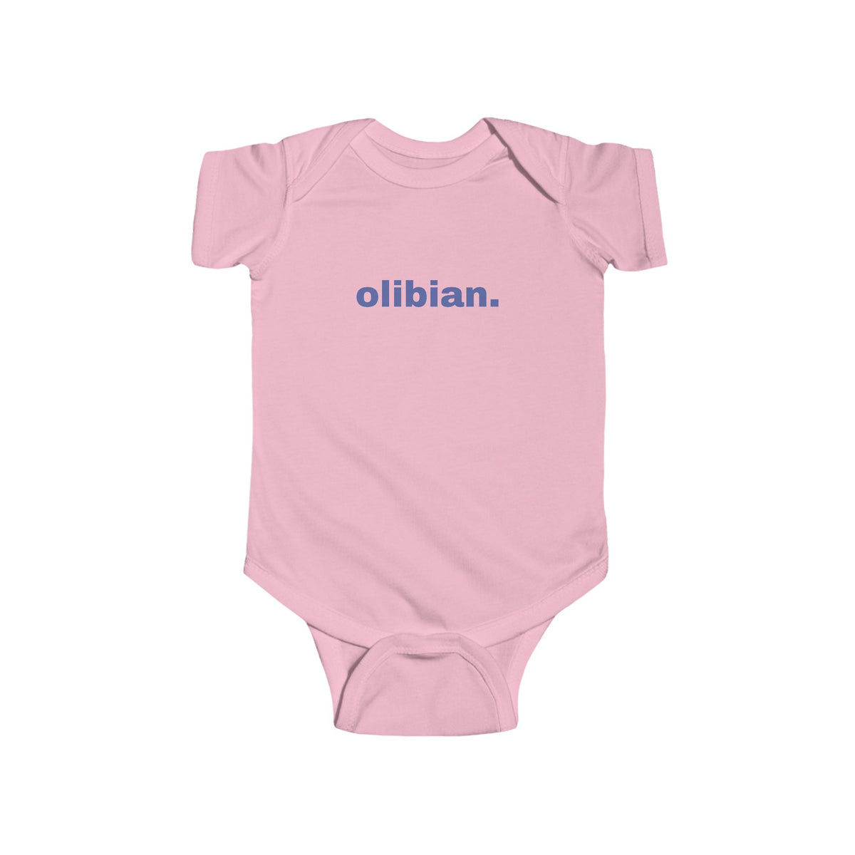 Infant Bodysuit - "I Nap. You Clap." Funny Baby One-Piece with olibian. Logo
