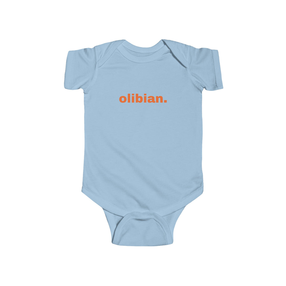 Infant Bodysuit - "I Nap. You Clap." Funny Baby One-Piece with olibian. Logo