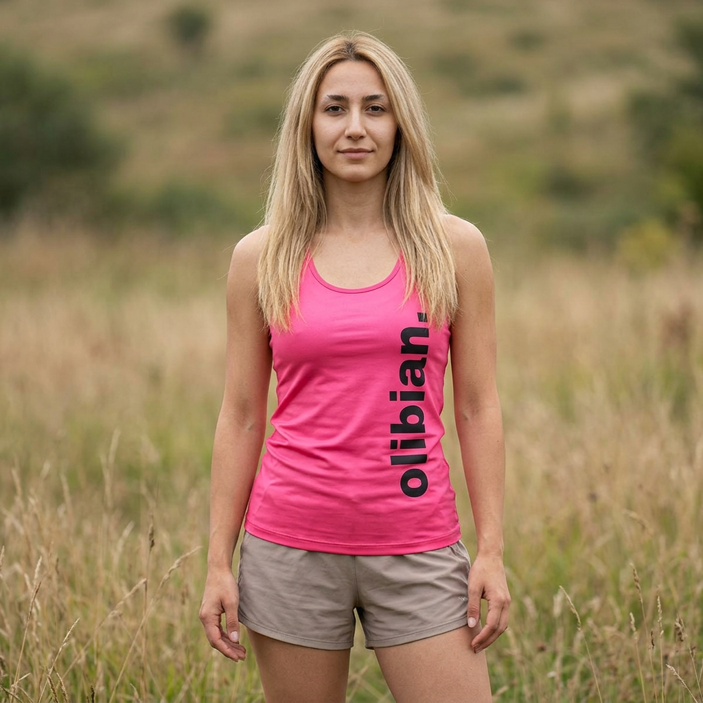 Women's Racerback Tank - olibian. Train. Conquer. Repeat.