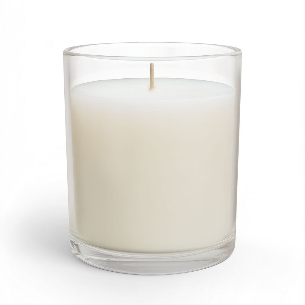 Olibian Orange Glass Candle — 11oz Scented Candle ("Scented for the Art of Doing Nothing")